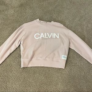 Calvin Klein cropped sweater